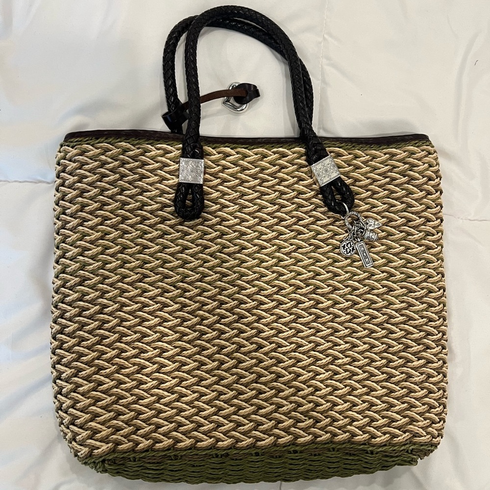 Brighton Rita Straw Tote Bag